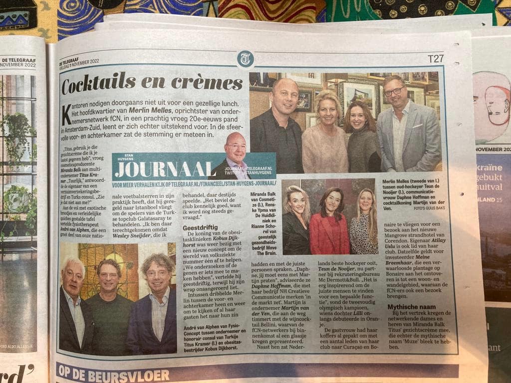 Telegraaf Artikel Martijn